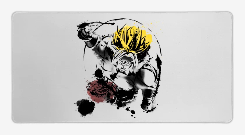 Mouse pad Gamer Blanco de Brooly
