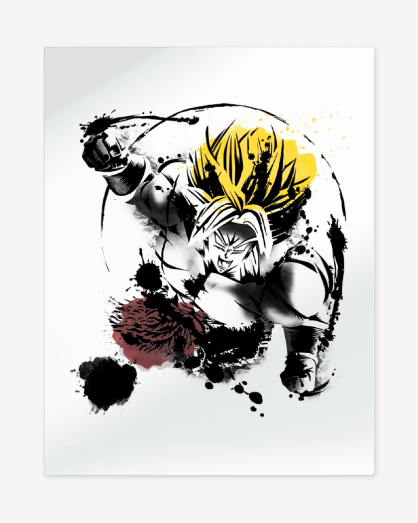 Print metalico Blanco de Brooly