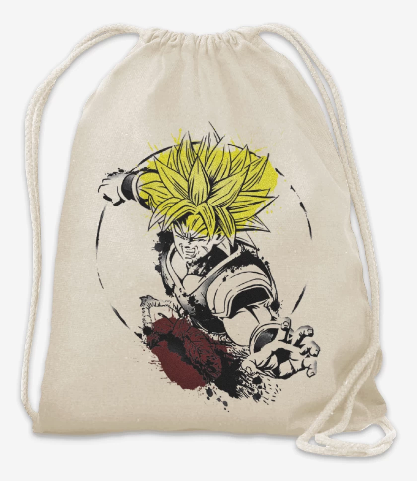 Mochila Blanco de Broly lengendario