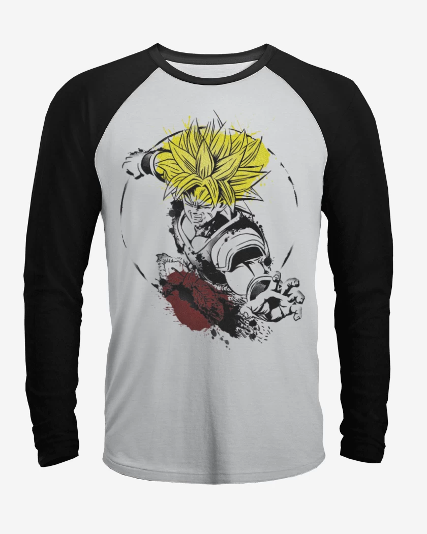 Polera Raglan Broly lengendario