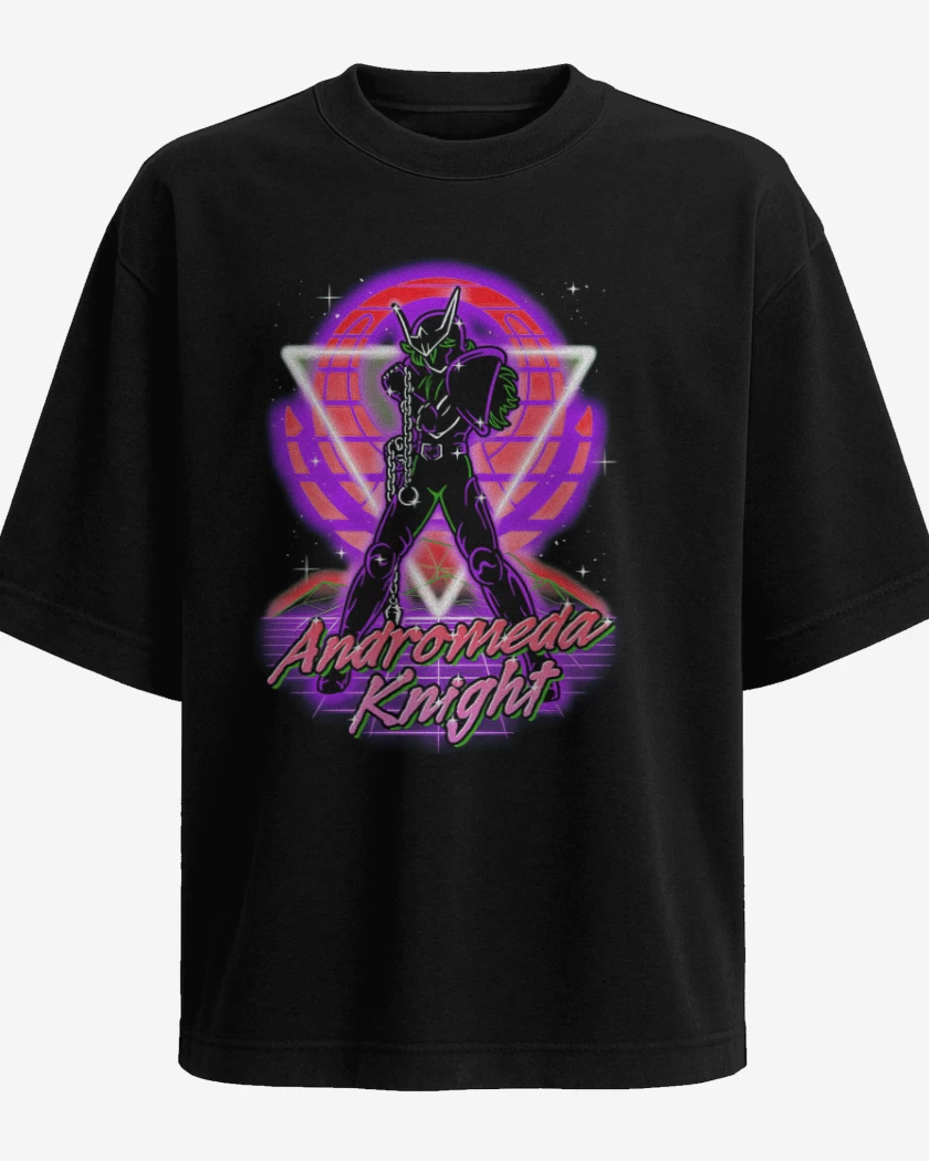 Polera Oversize Negro de Andromeda