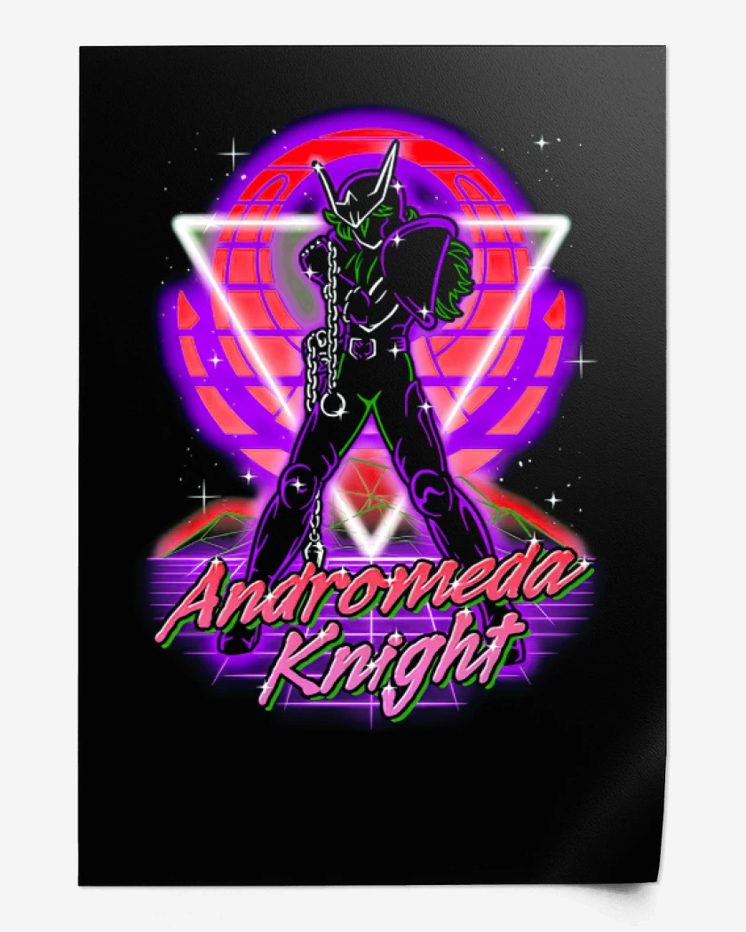 Print Negro de Andromeda