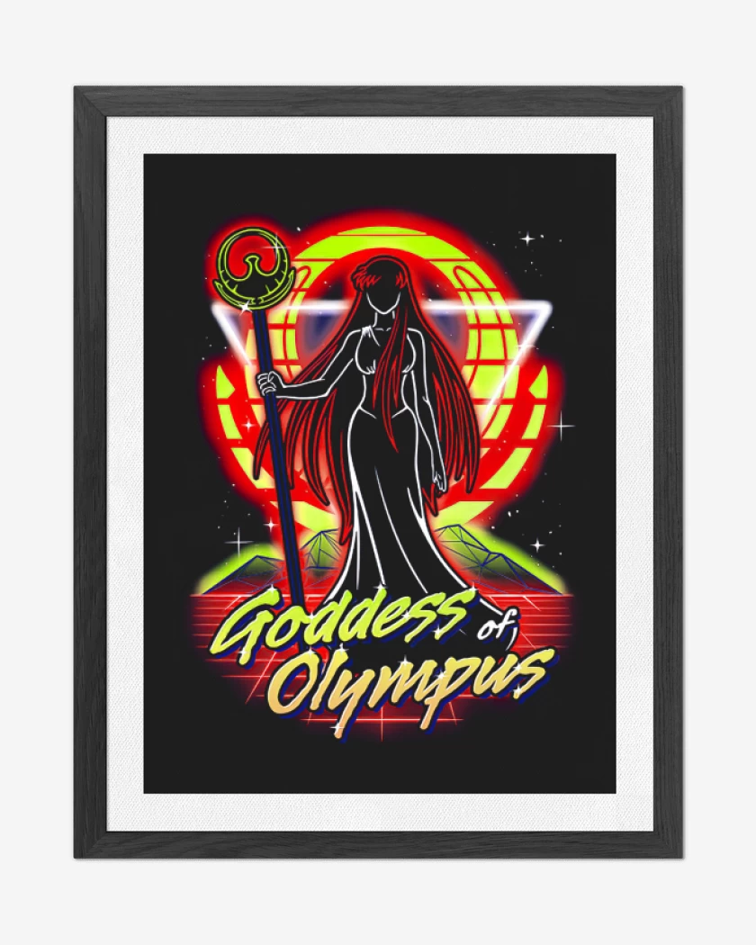 Cuadro decorativo Negro de Atena