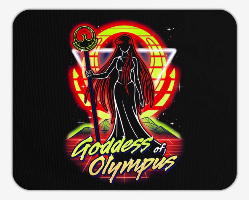 Mousepad Negro de Atena