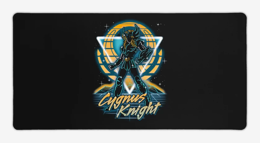 Mouse pad Gamer Negro de Cisne