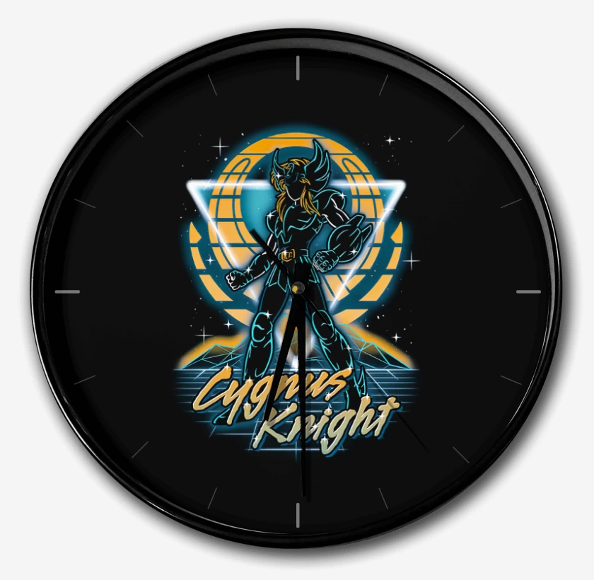 Reloj Negro de Cisne