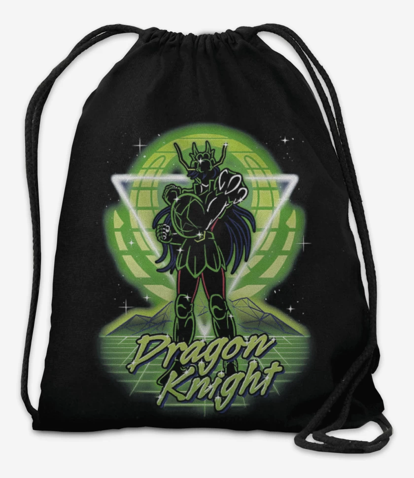 Mochila Negro de Dragon