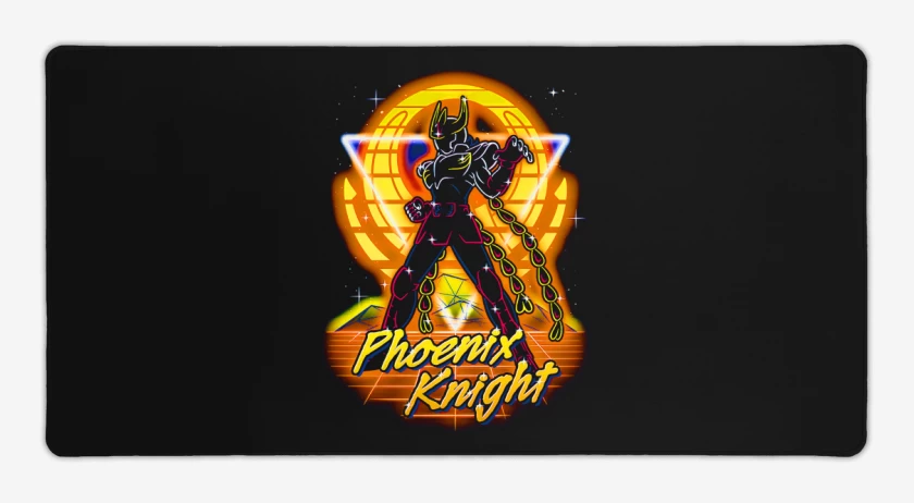 Mouse pad Gamer Negro de Fenix