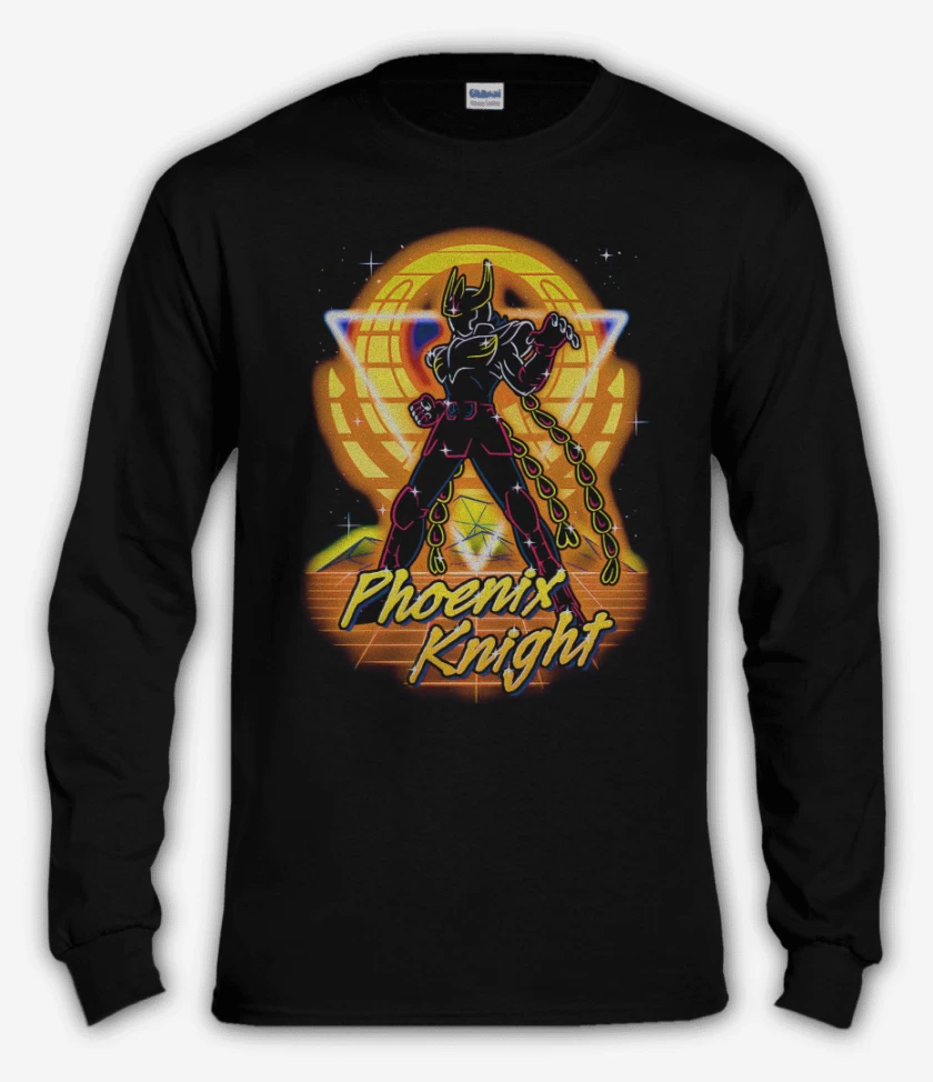 Polera manga larga Negro de Fenix