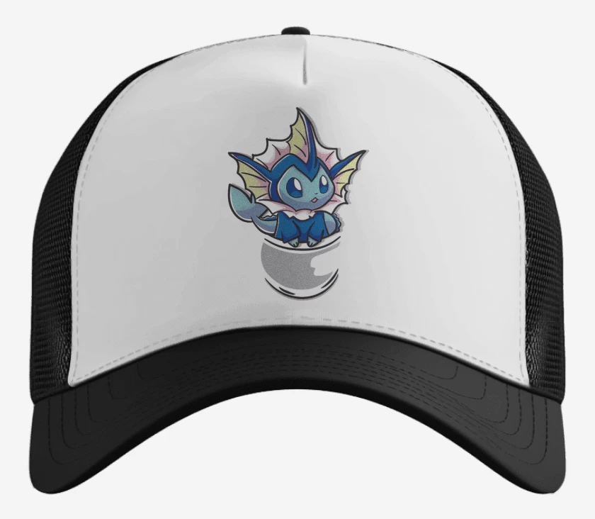 Gorro Blanco de Vaporeon Bolsillo