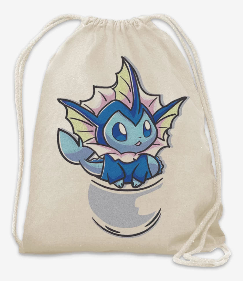 Mochila Blanco de Vaporeon Bolsillo