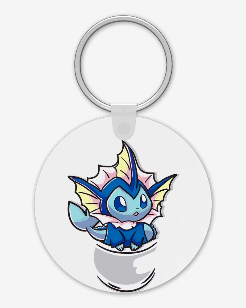 Llavero Blanco de Vaporeon Bolsillo