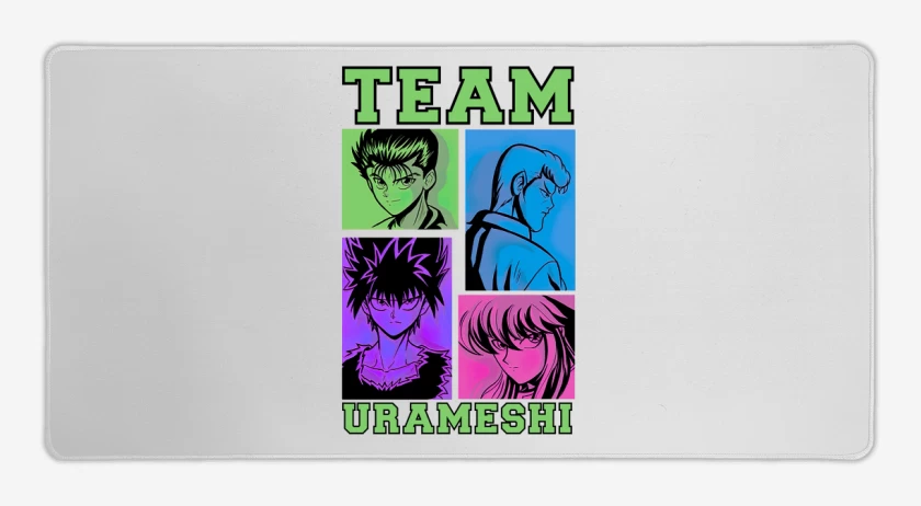 Mouse pad Gamer Blanco de Team urameshi