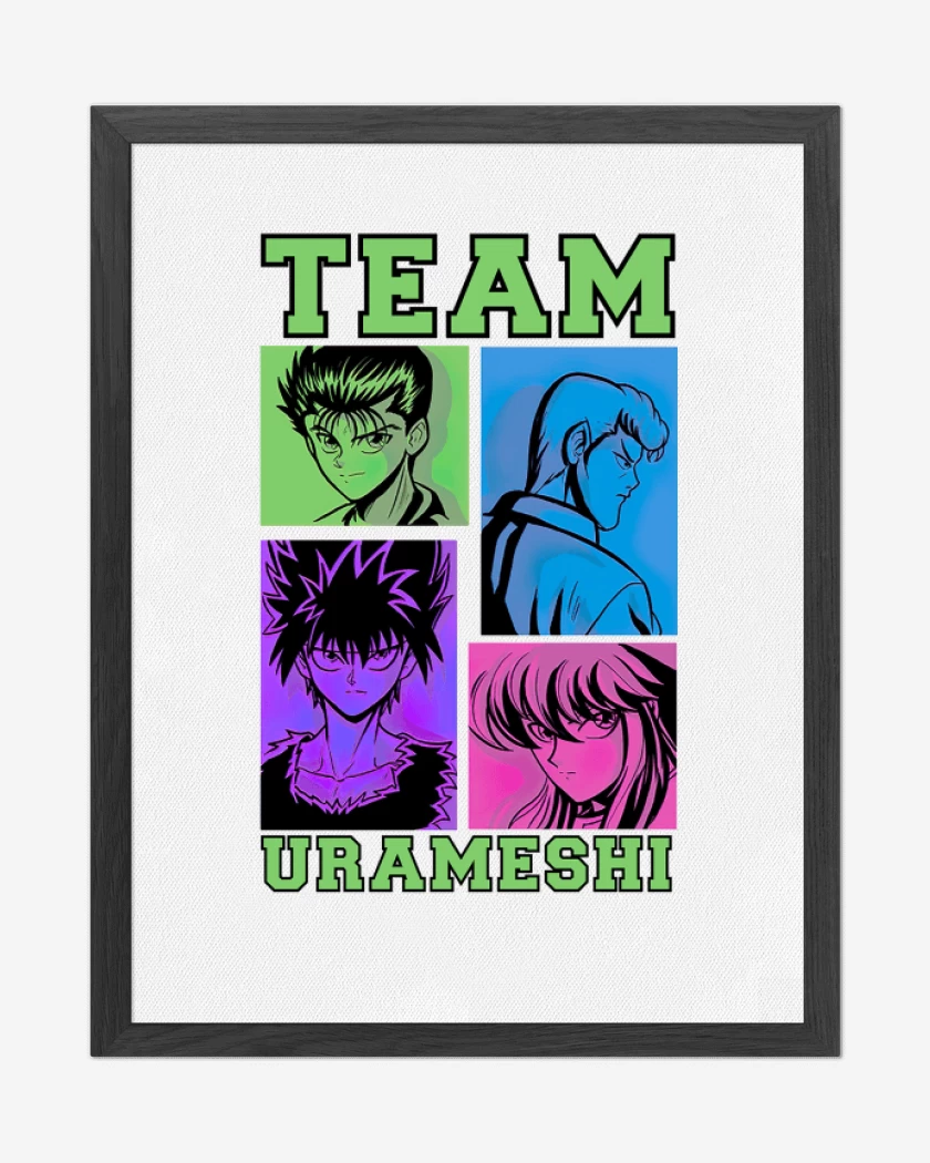 Cuadro decorativo Blanco de Team urameshi