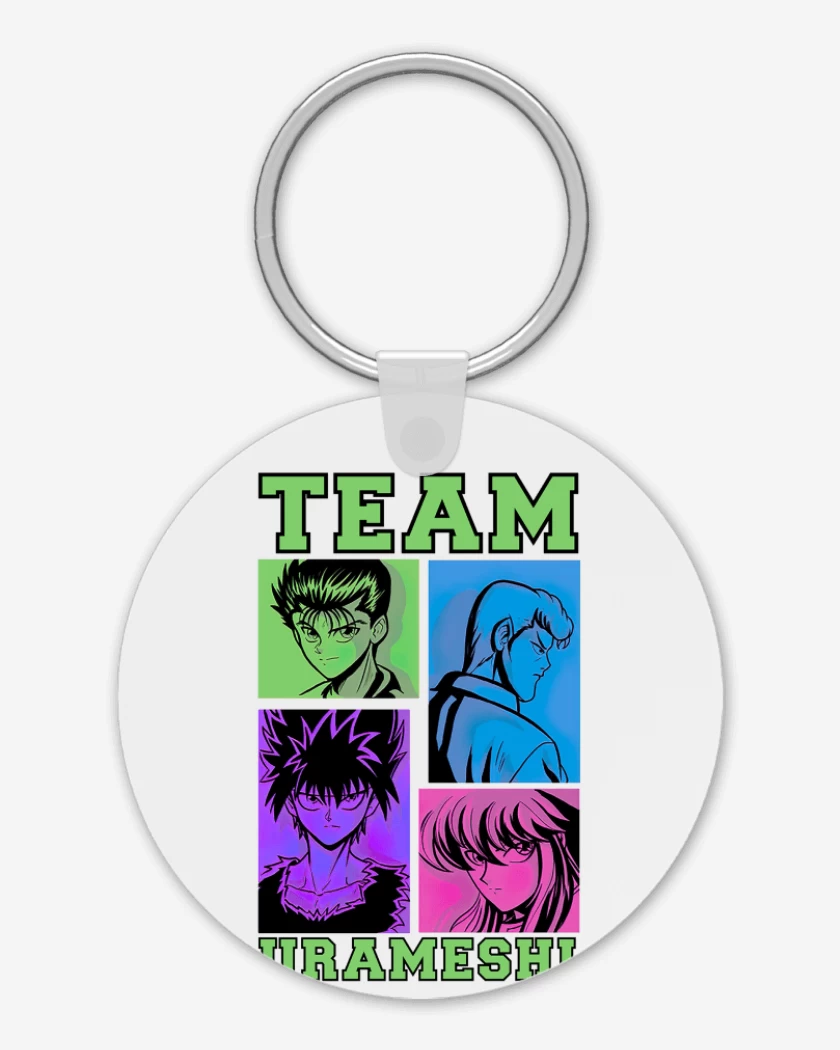 Llavero Blanco de Team urameshi