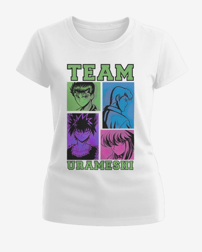 Polera de Mujer Blanco de Team urameshi