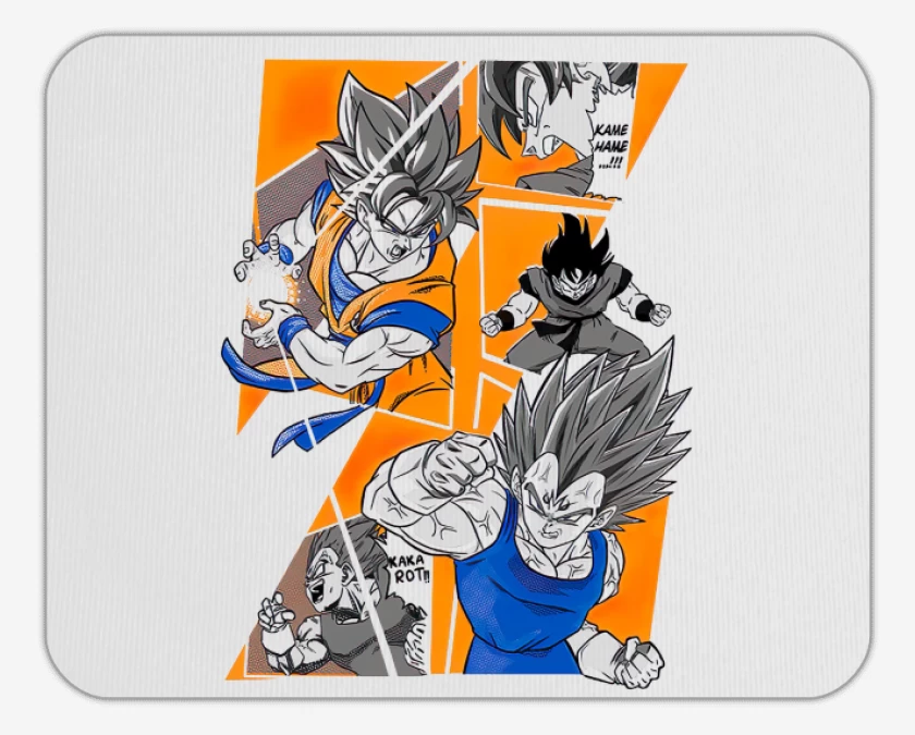 Mousepad Saiyan battle