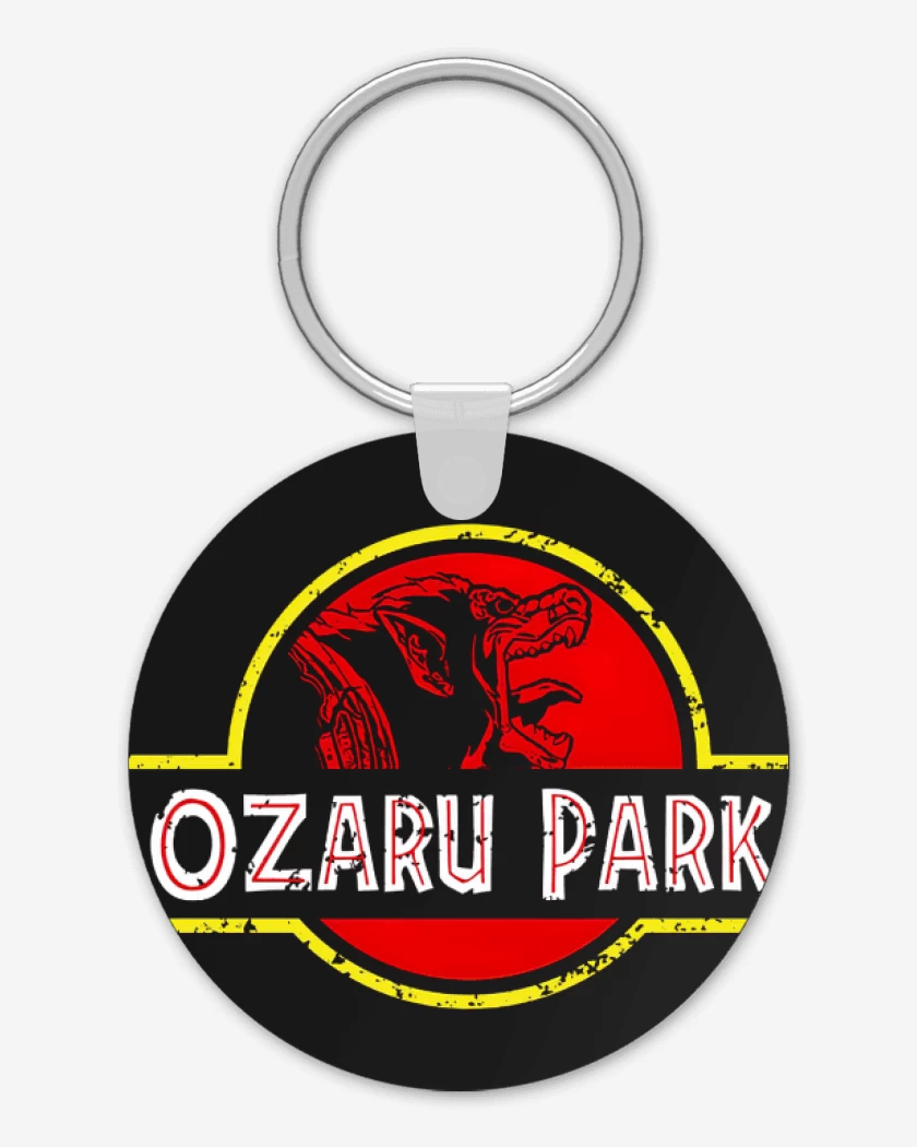 Llavero Negro de Ozaru park