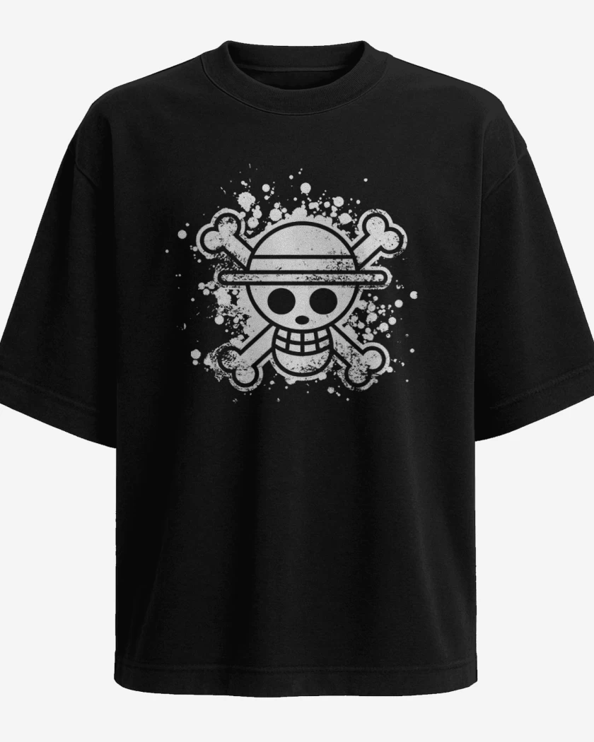 Polera Oversize One piece Blanco