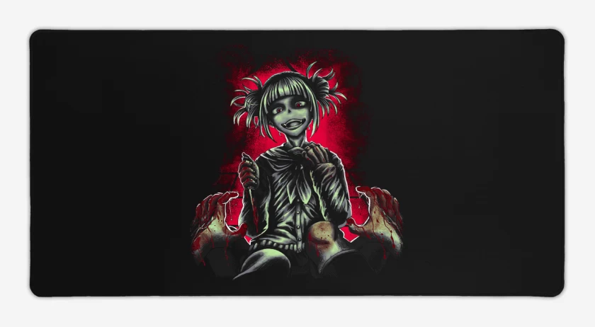 Mouse pad Gamer Negro de Himiko toga