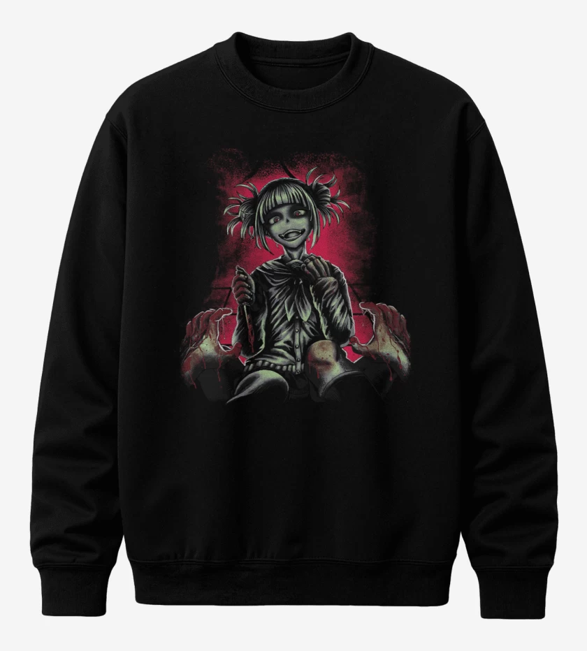Poleron polo Negro de Himiko toga