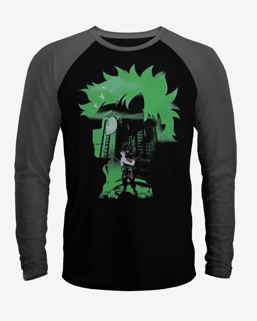 Polera Raglan Deku hero