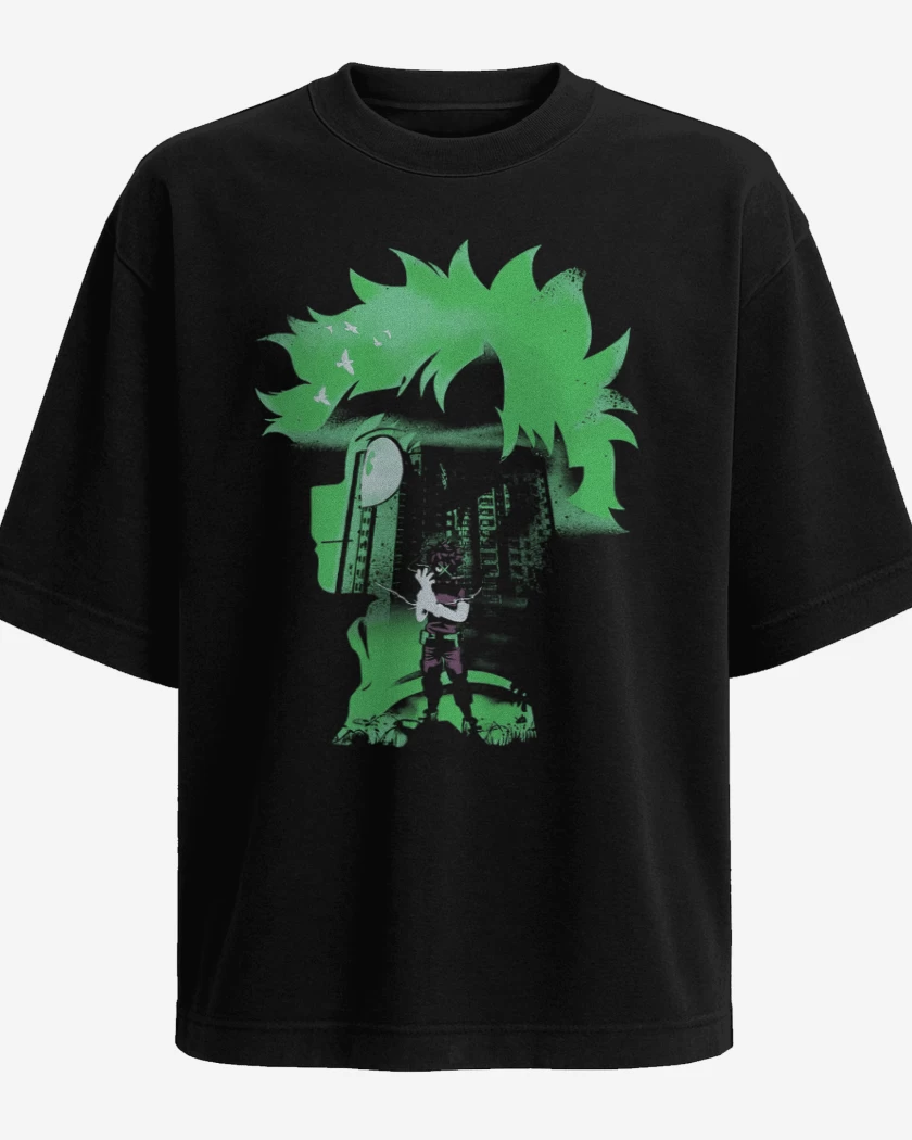 Polera Oversize Deku hero