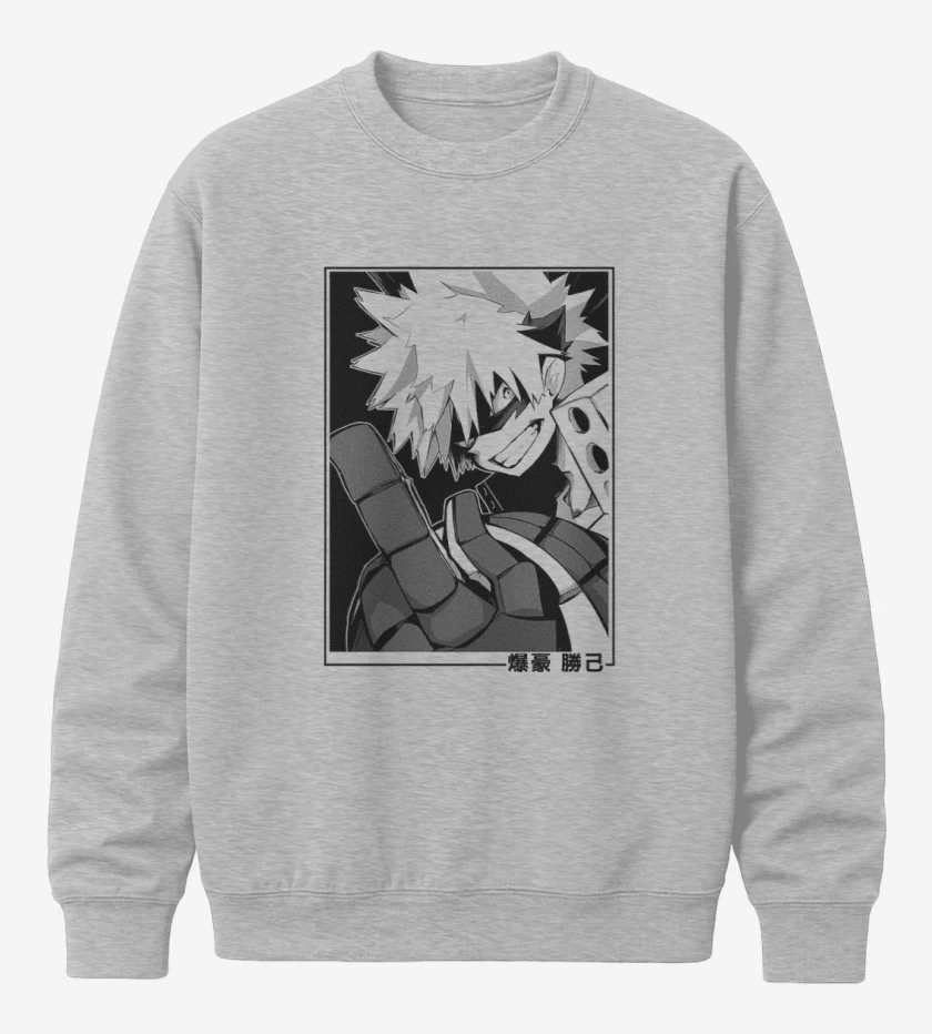 Poleron polo Bakugo 
