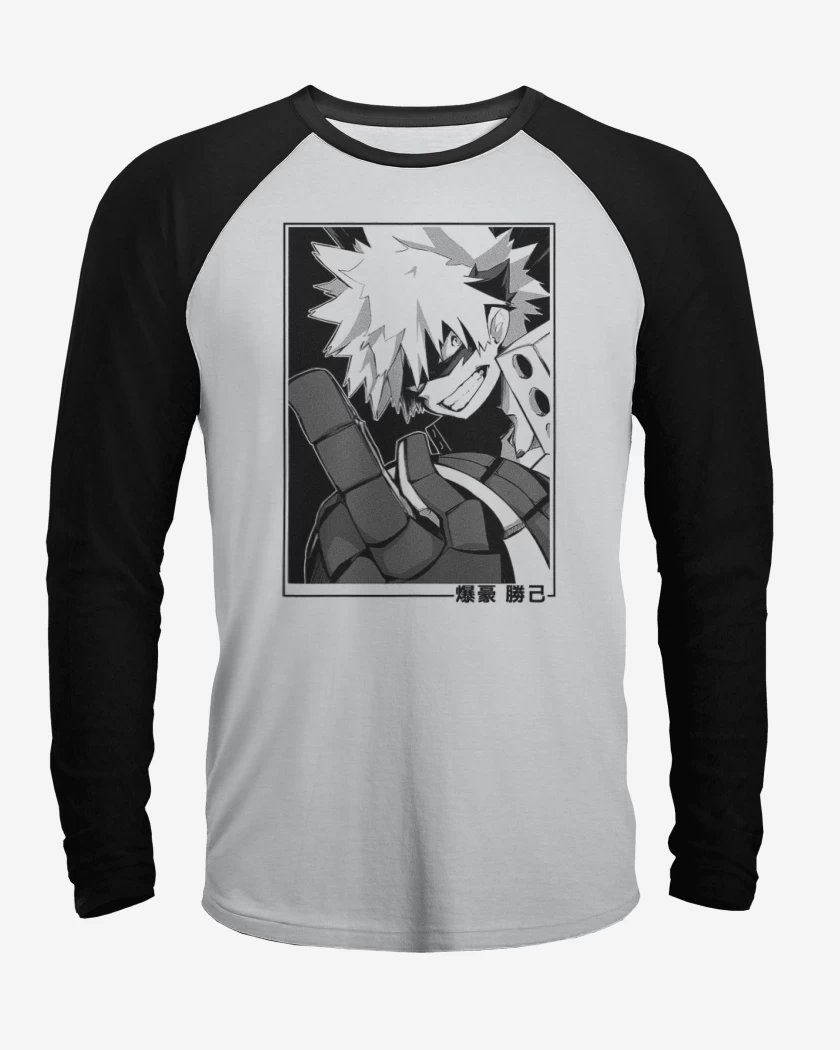 Polera Raglan Bakugo 