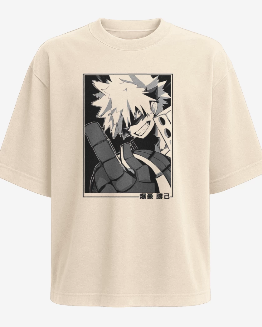 Polera Oversize Bakugo 