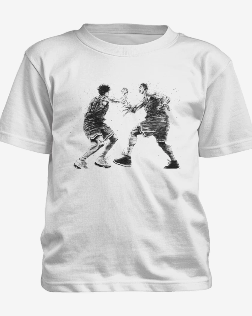 Polera de niño Rukawa y Hanamichi son amigos
