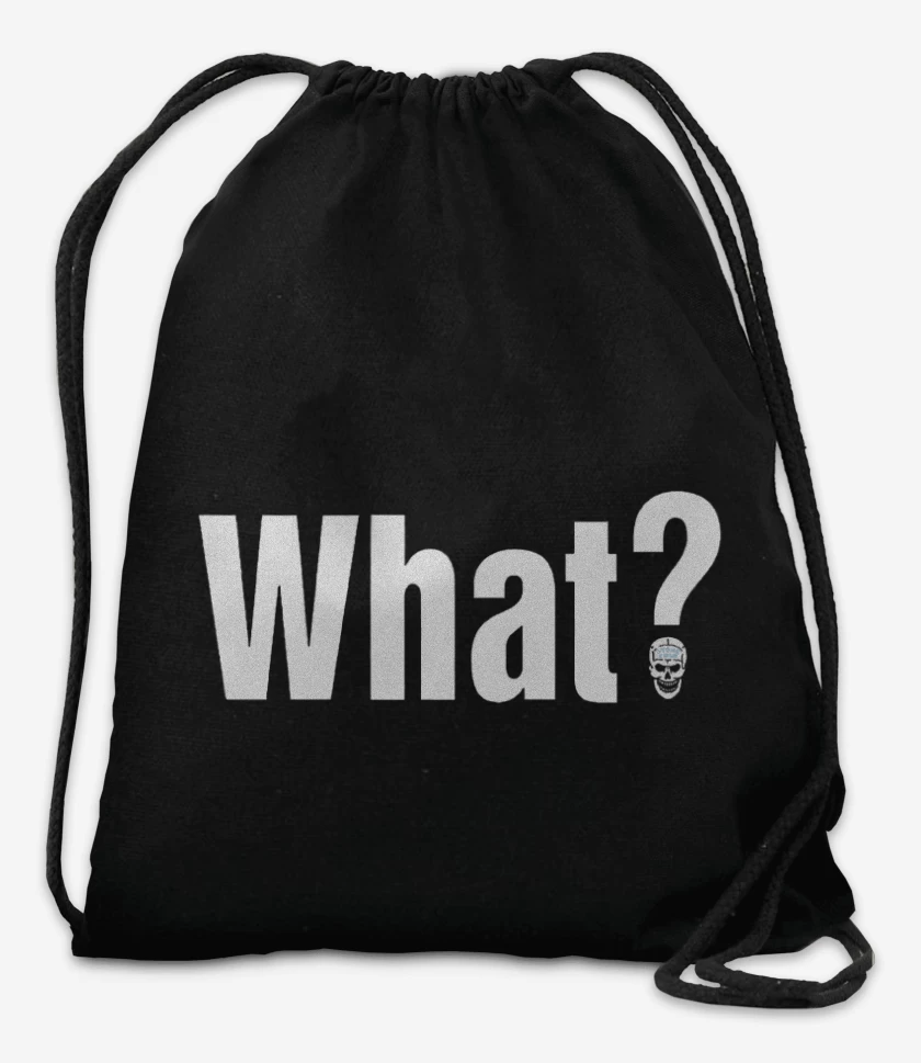 Mochila Negro de What?