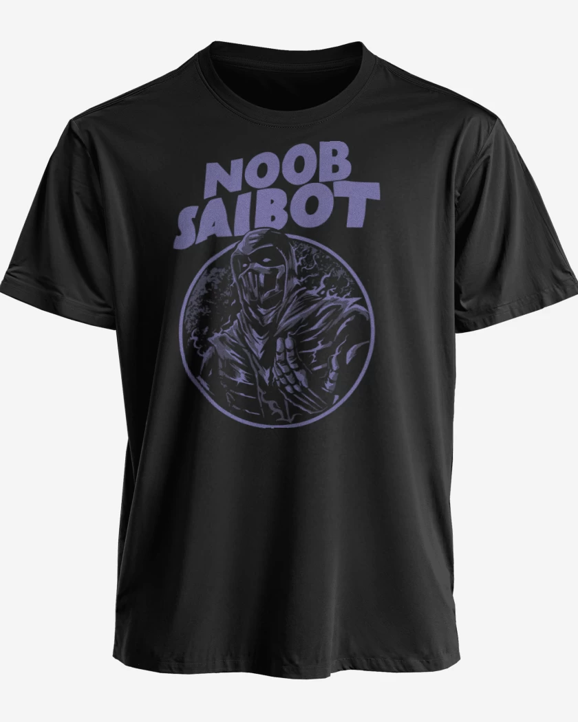 Polera premium Negro de Noob Saibot