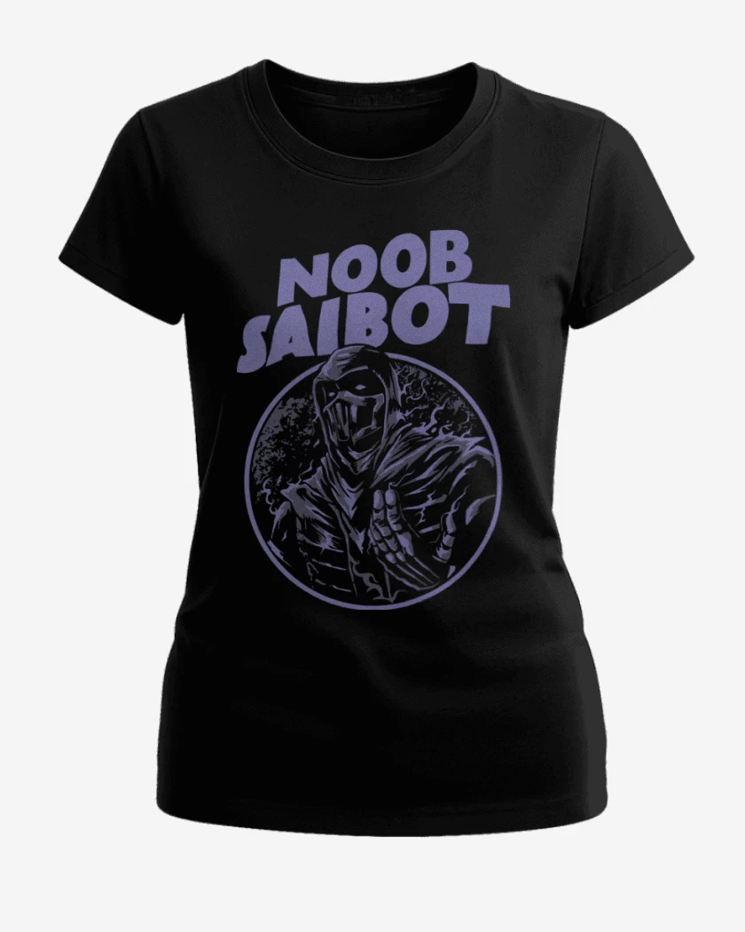 Polera de Mujer Negro de Noob Saibot