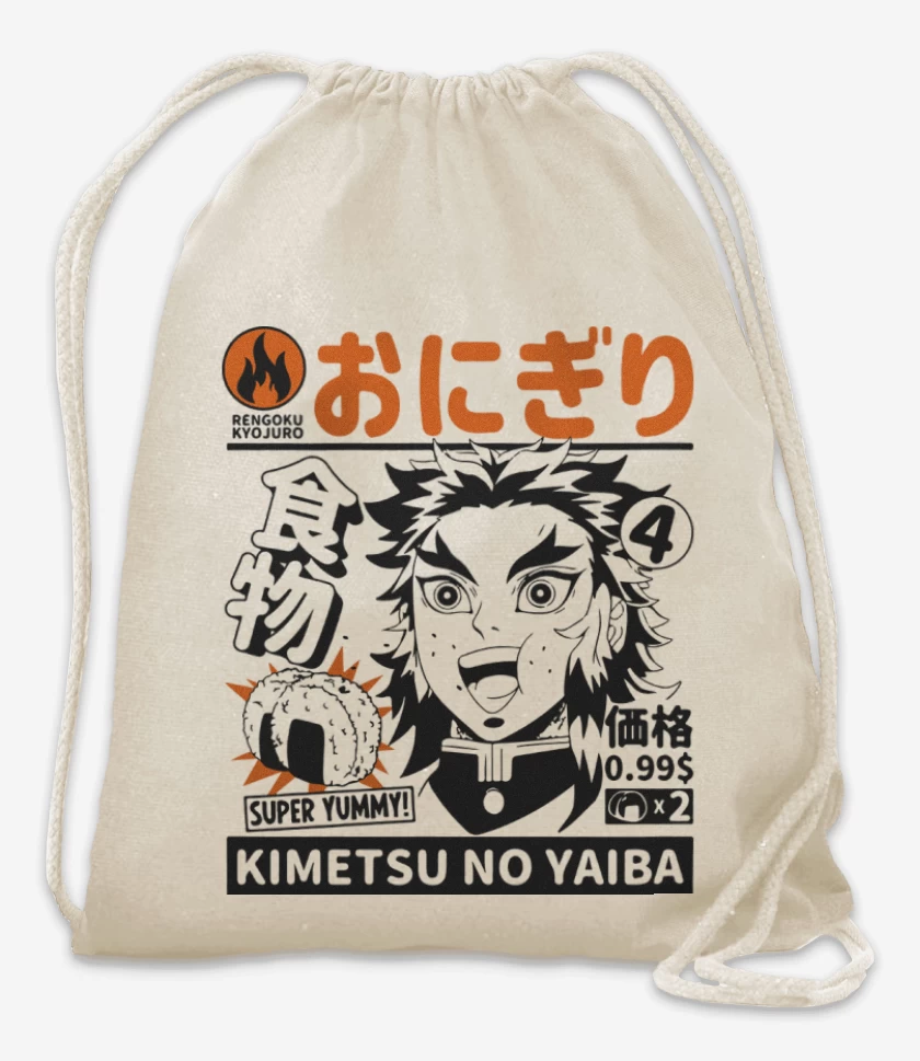 Mochila Blanco de Rengoku
