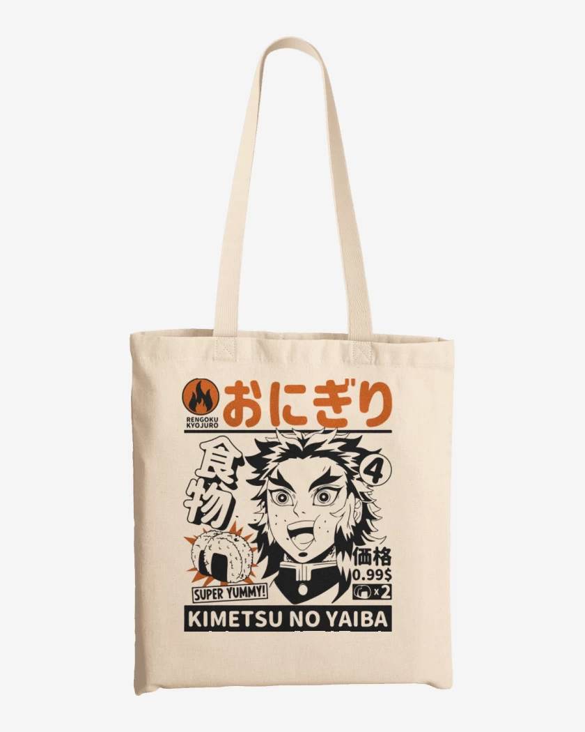 Totebag Blanco de Rengoku