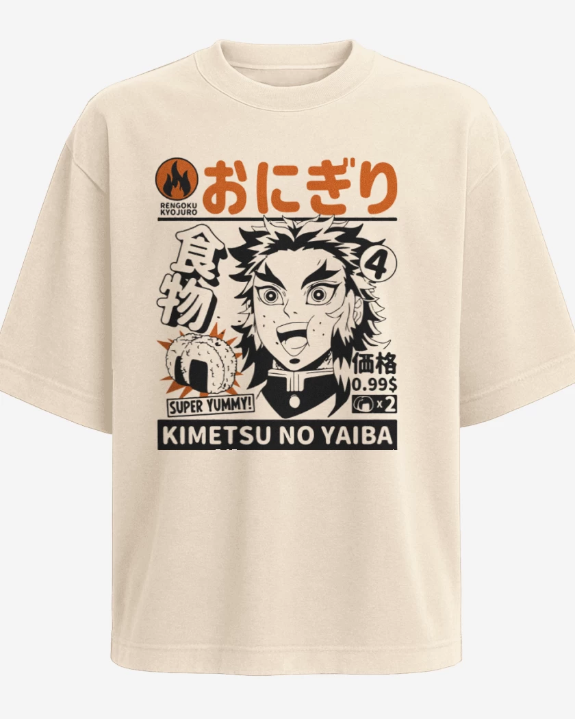 Polera Oversize Beige de Rengoku