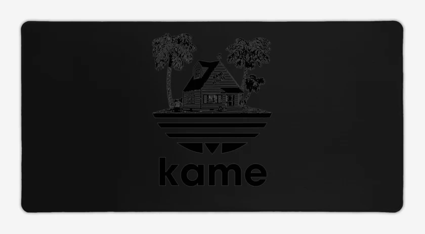 Mouse pad Gamer Negro de Kame originals