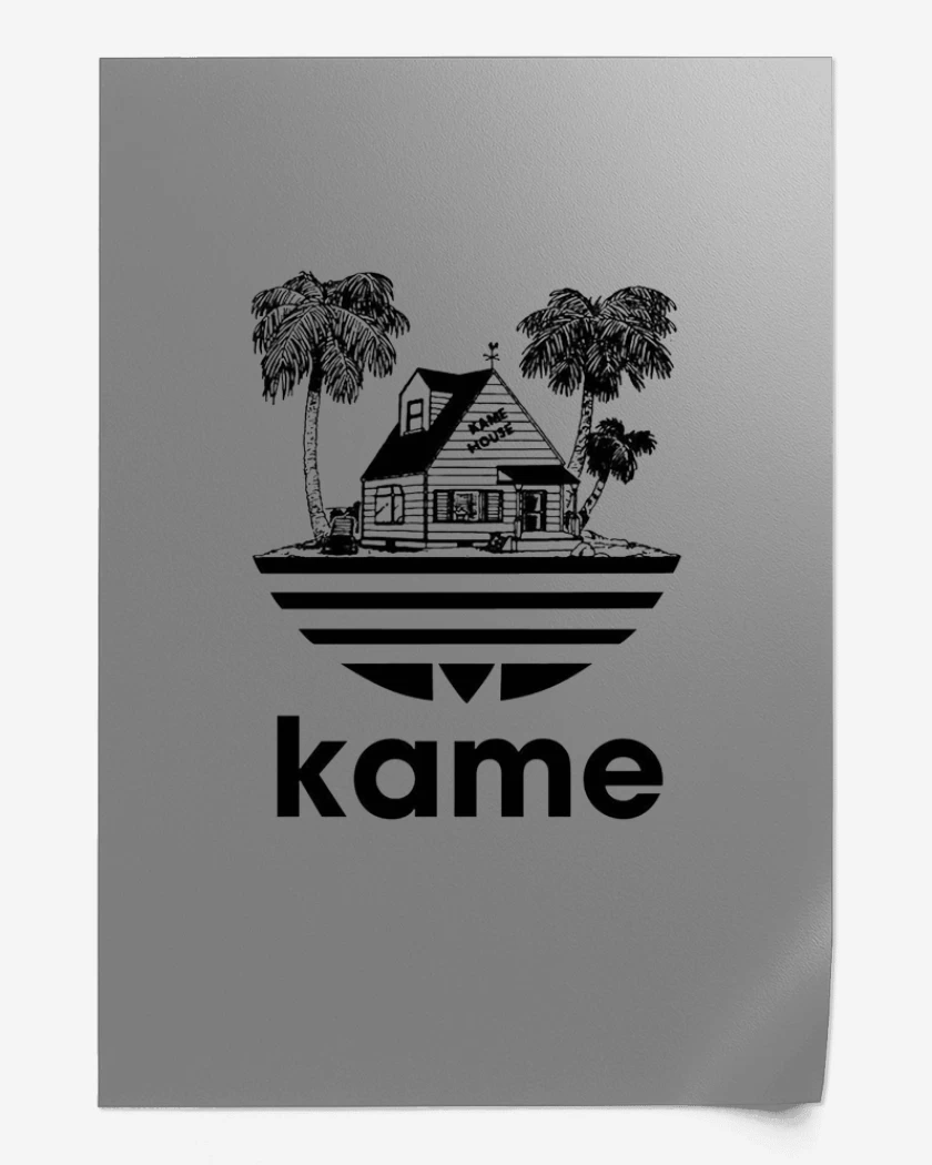 Print Gris Melange de Kame originals