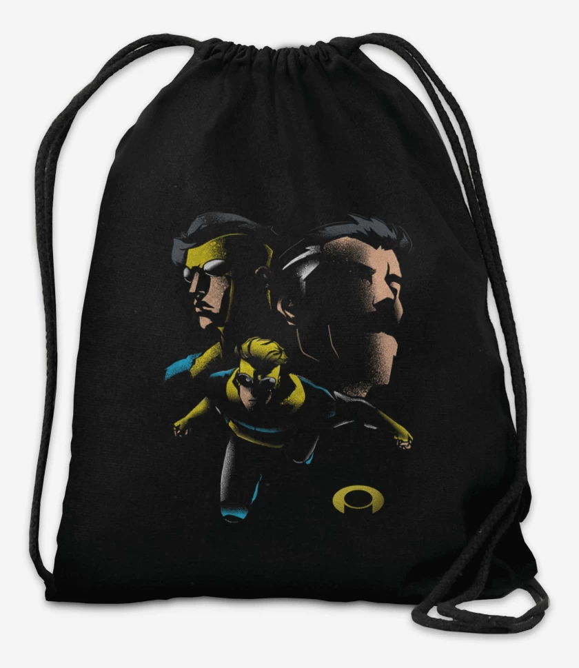 Mochila Negro de invinsible y omni