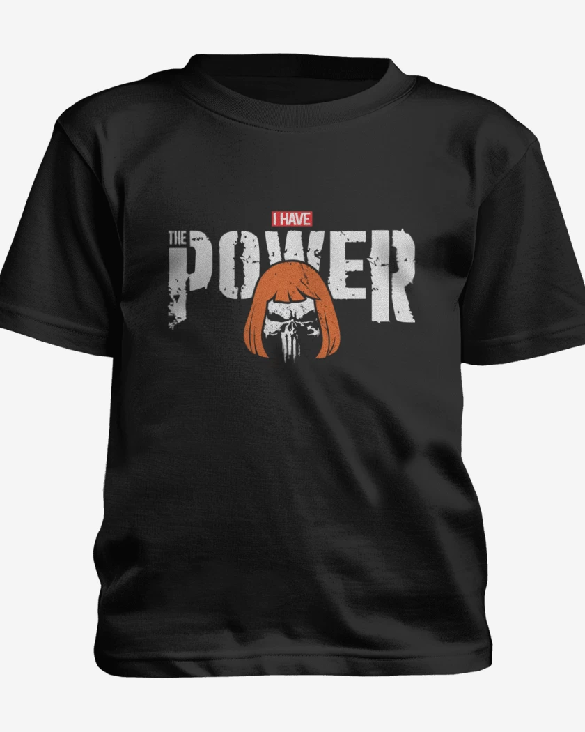 Polera de niño Negro de i have the powersher