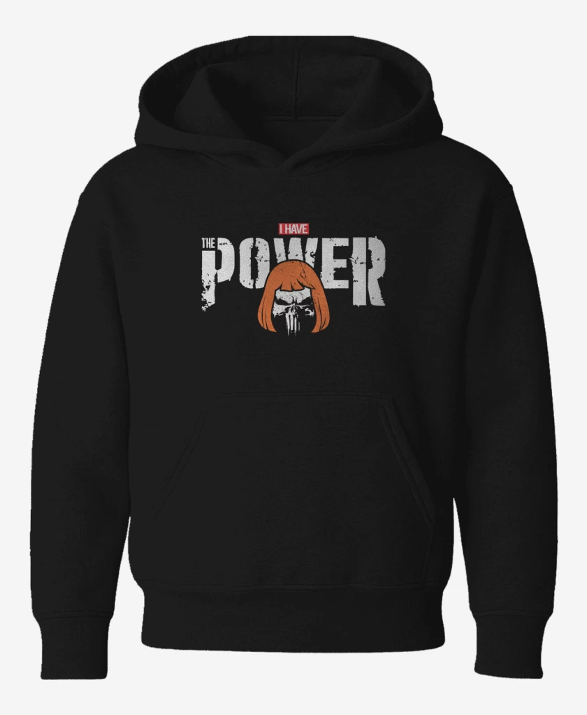 Poleron de niño Negro de i have the powersher