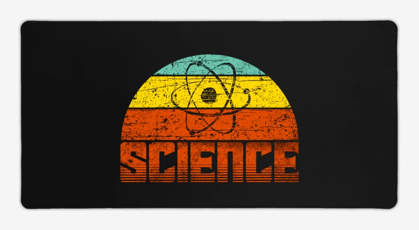 Mouse pad Gamer Negro de Science