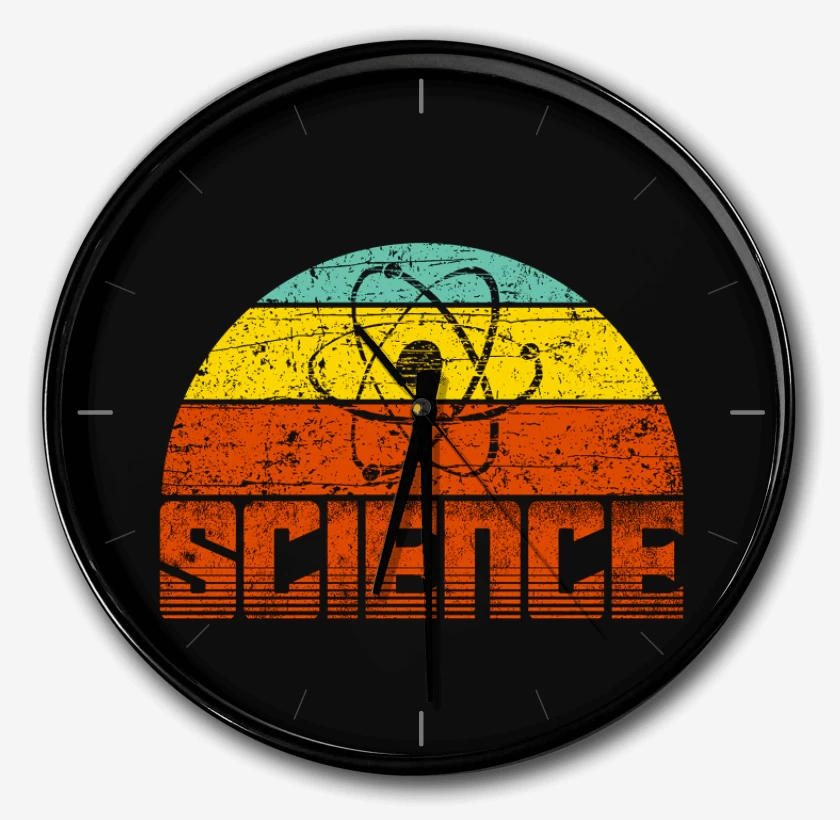Reloj Negro de Science