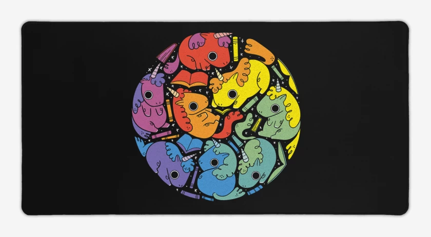 Mouse pad Gamer Negro de Ternuritas