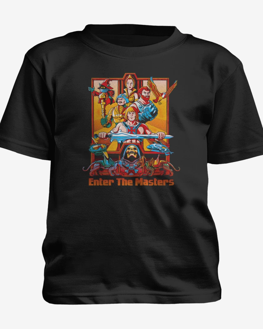Polera de niño Negro de Yo tengo el poder