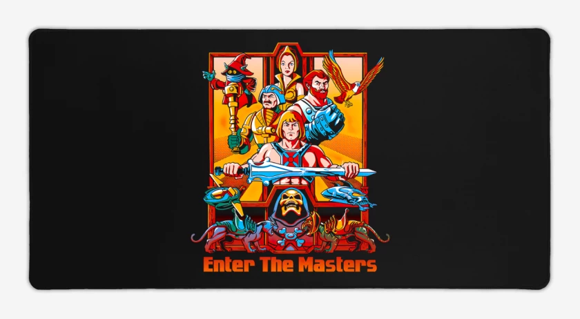 Mouse pad Gamer Negro de Yo tengo el poder