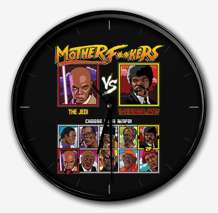 Reloj Negro de Mother Fxxkers