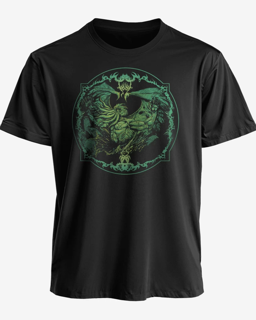 Polera Cthulhu musculoso