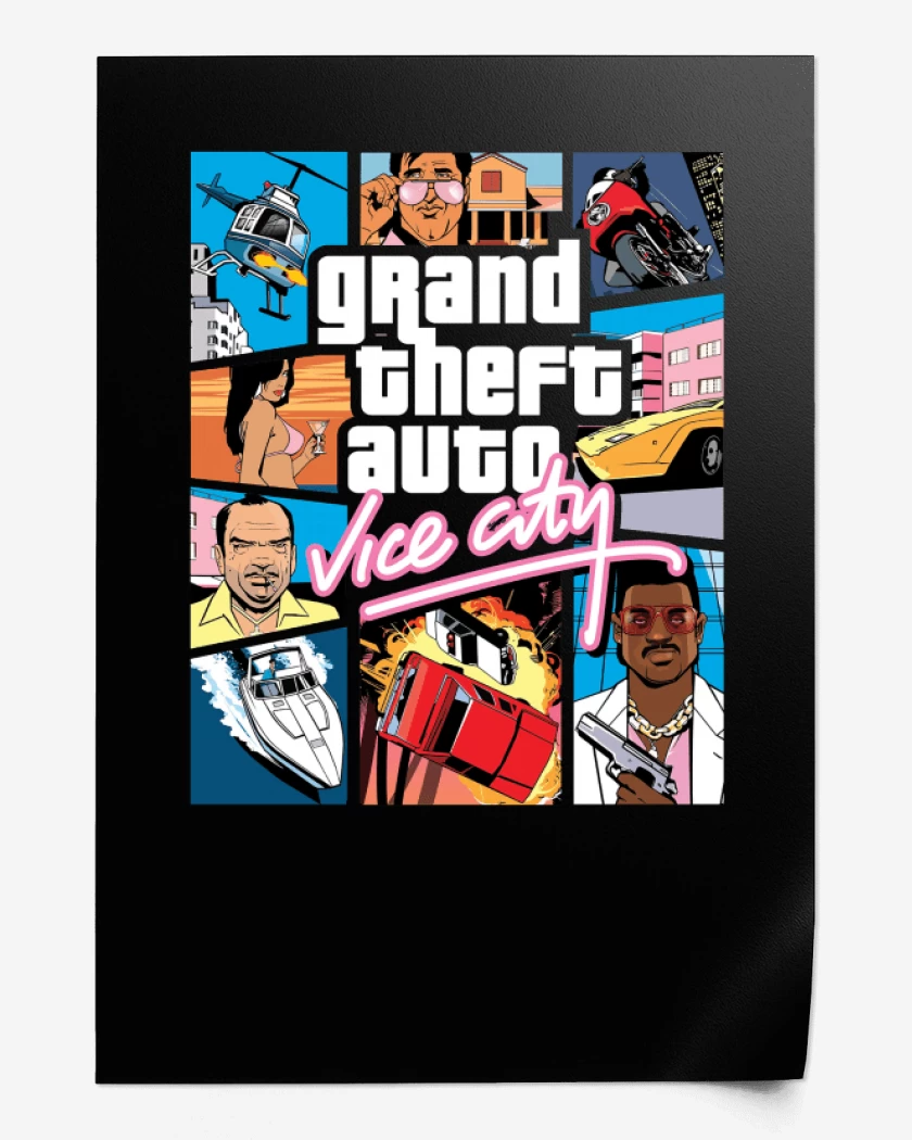 Print GTA Vice CIty